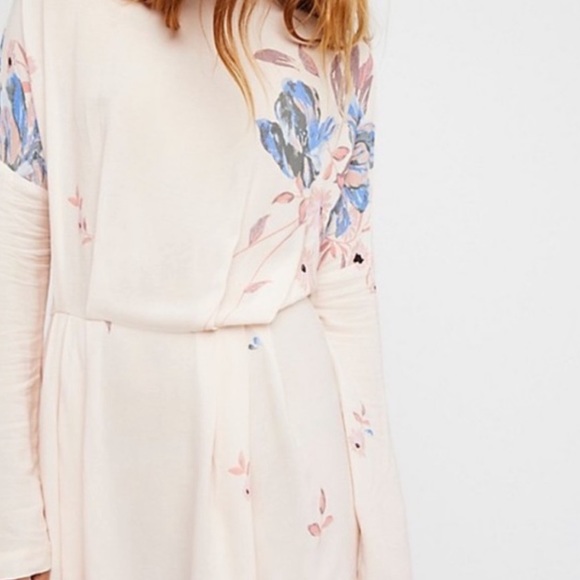 NWT Free People Gemma mock neck tunic in ivory size Medium - Picture 3 of 8